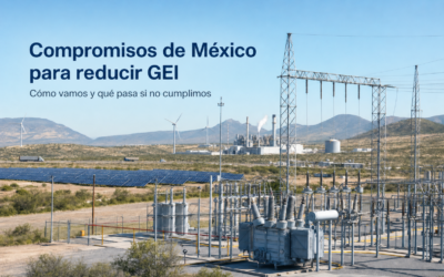 Compromisos de México para reducir GEI: ¿cómo vamos?